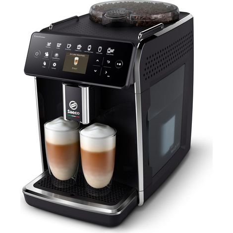 Saeco GranAroma SM6480 00 máquina de café negro plateado (1/5)