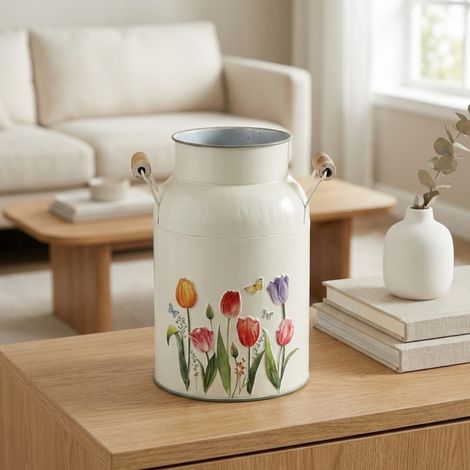 Embossed Tulip Bud Vase (1/2)