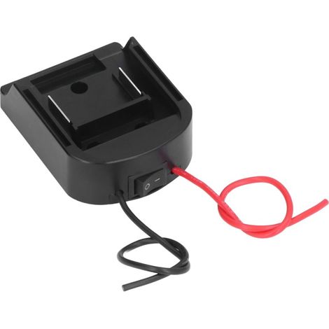 Adattatore CA/convertitore di batteria 14AWG con interruttore, 14,4-60 V, tipo 1