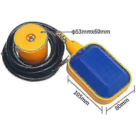 Interrupteur à flotteur 220 V pour pompe de réservoir d'eau avec câble de 2 m - Commande automatique (1/5)