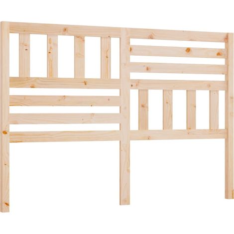 Maison Exclusive - Testiera per Letto 146x4x100 cm in Legno Massello di Pino (1/5)