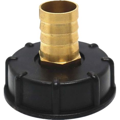 Mamelon Raccord Rapide Pour Cuve 1000 L, Multitanks Raccord, Laiton Connecteur De Tuyau, Adaptateur De Réservoir IBC (25mm)-Fei Yu (1/5)