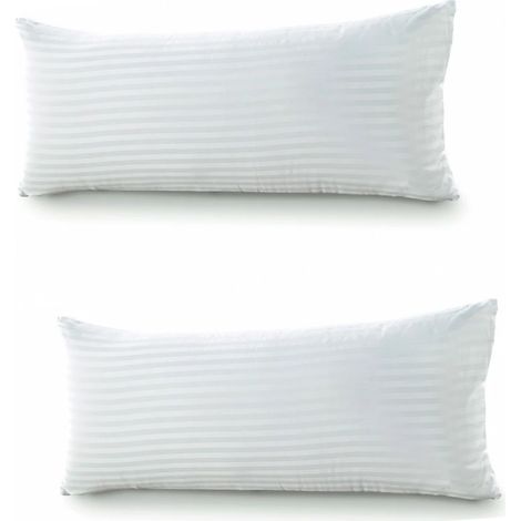 Almohadas pack 2  fibra tacto pluma 67 cm