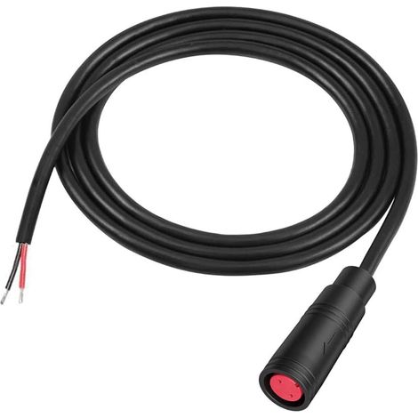Connecteur Câble d'extension étanche 2pin,pour vélo électrique Prise câble Femelle et mâle,câble Connecteur 2Pin pour éclairage de vélo électrique,projets de vélo DIY (1/5)