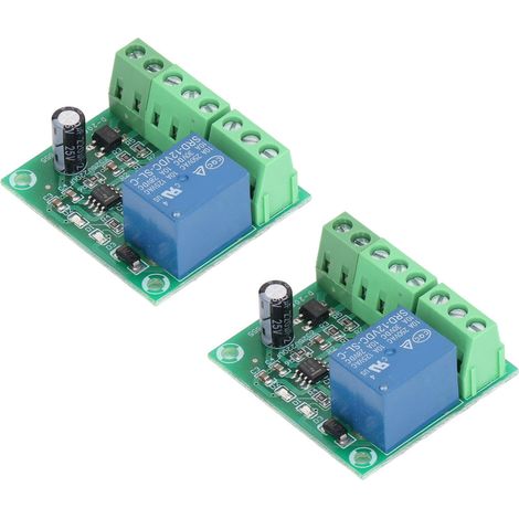 2Pcs Liquid Level Controller Sensor Module Water Level Detection Drainage Control Circuit Board 12V