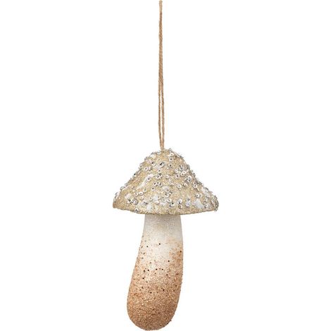 SDN PLF CHAMPI OR PAILL 13CM - Feeric lights & christmas