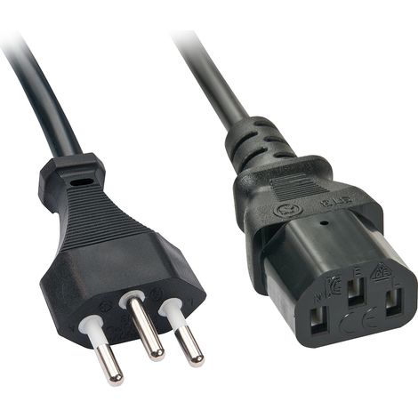 2M CH PLUG TO C13 MAINS CABLE