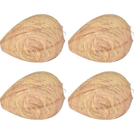 Lot de 4 abat-jour en papier à suspendre, décorés de boules, pour la Fête de la Mi-Automne, mariage, anniversaire ou vacances. (1/5)