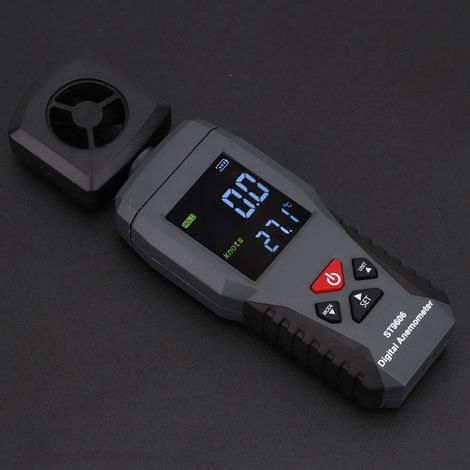 Anémomètre portable SMART SENSOR ST9606 - Mesureur de vitesse du vent (1/5)