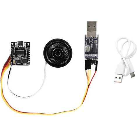 Serielle Schnittstellensteuerung Sprachwiedergabemodul MP3-Sprachchipmodul Einzelchipsteuerung Kundenspezifisches Audio-Kit CX1000AM (1/5)