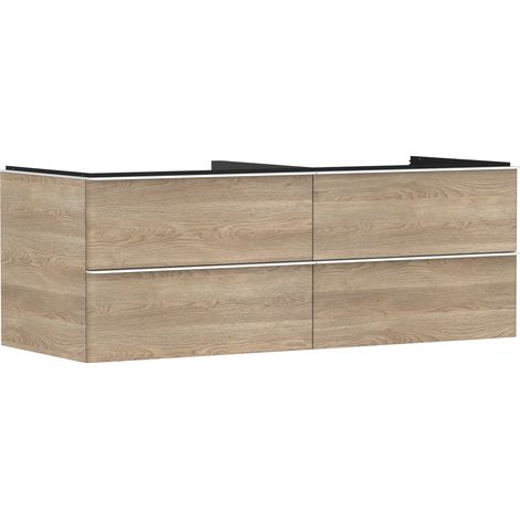 hansgrohe Xelu Q Meuble sous-lavabo, 1360x550, 4 tiroirs, pour (1/3)