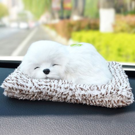 Sac à bambou décoratif pour voiture, charbon actif purificateur d'air, absorbeur d'odeurs, désodorisant auto, naturel et écologique, marque Soyed (1/5)