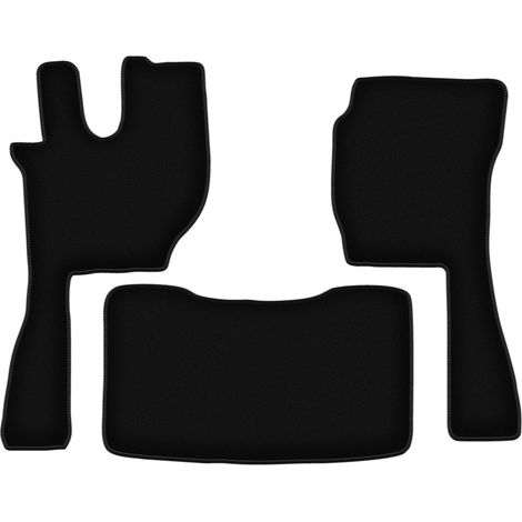 Alfombrillas de terciopelo negro BASIC para Volvo FH16 - 4.ª generación Automático (2012-) (1/5)