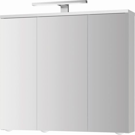 Spiegelschrank Arda weiß