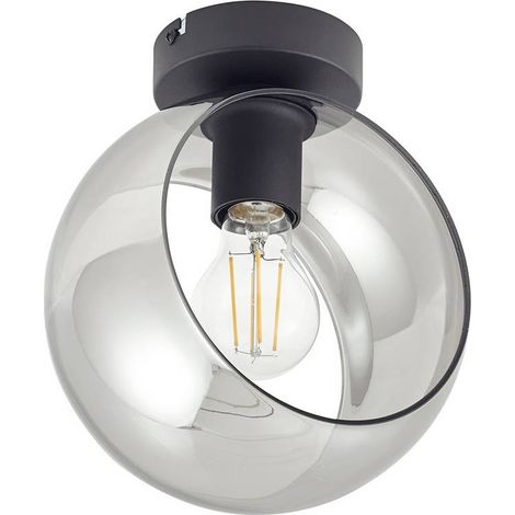 Deckenlampe "Roton" aus Glas für Wohnzimmer & Esszimmer von Lindby (1/5)