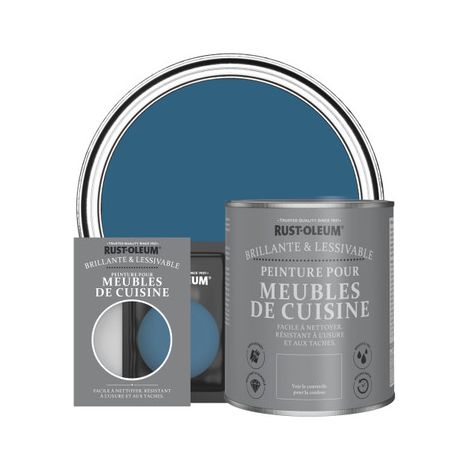 Peinture pour Meubles de Cuisine, Finition Brillante - Cobalt