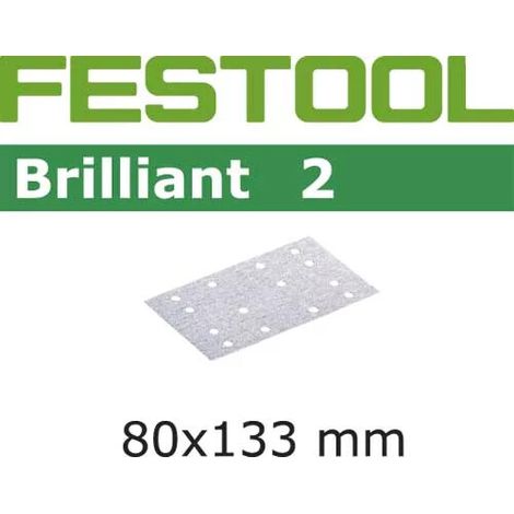 Feuille auto-agrippante Festool - Pour Duplex et RTS400 - 133 x 80 mm - 100 - 150
