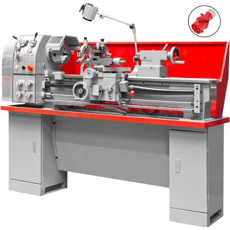 TORNO PARALELO PARA METAL CON EL CAMBIO DE VELOCIDAD 400V HOLZMANN ED1000N