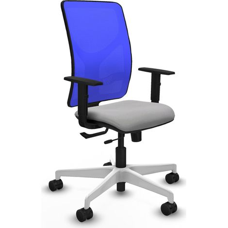 Silla ergonómica piqueras y crespo Motilla azul soporte lumbar (1/2)