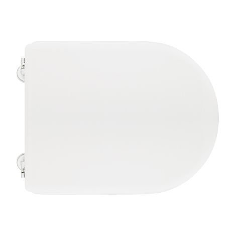 SEDILE WC PER CATALANO VASO ZERO KONO FORMA 7- Bianco -Cerniere C espansione- CW- pezzi 1 (1/2)