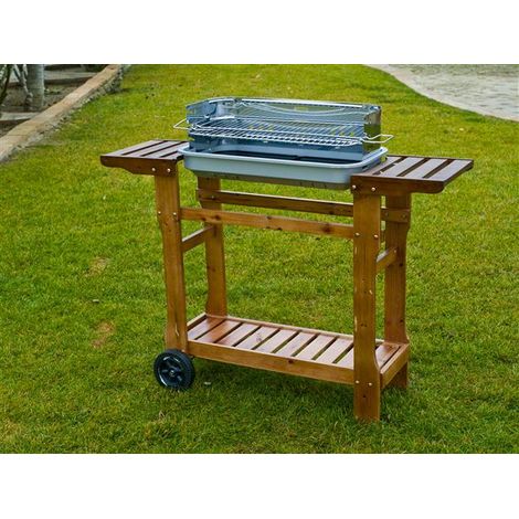 Barbacoa LS144067 CAarbon Alberche rectangular