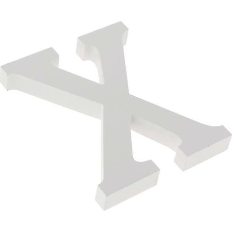 Panneau décoratif suspendu en bois Alhabe DIY avec mots, idéal pour la maison, la chambre, le bureau ou un mariage.-X (1/5)