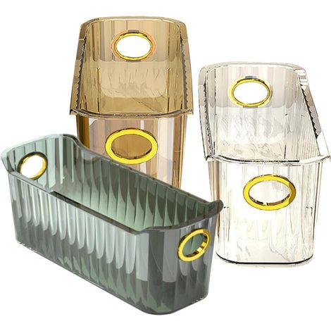 Organisateur cosmétique PET 3 pièce pour bureau et salle de bain (1/5)