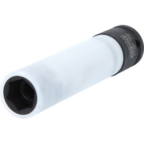 Douilles à chocs spéciales pour jantes aluminium 1/2", extra longues, 17mm