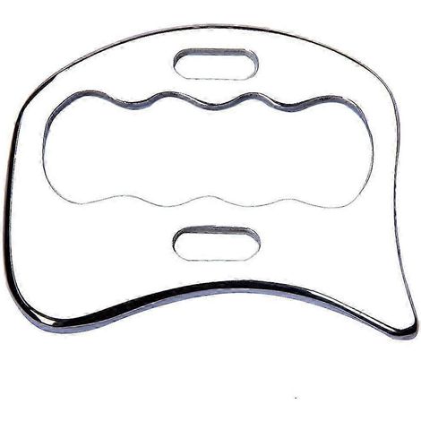 L'outil Gua Sha en acier inoxydable FeelFree Sport est une planche Gua Sha musculaire pour la mobilisation des tissus mous et la thérapie physique, compatible avec le dos, les jambes et les bras. (1/5)