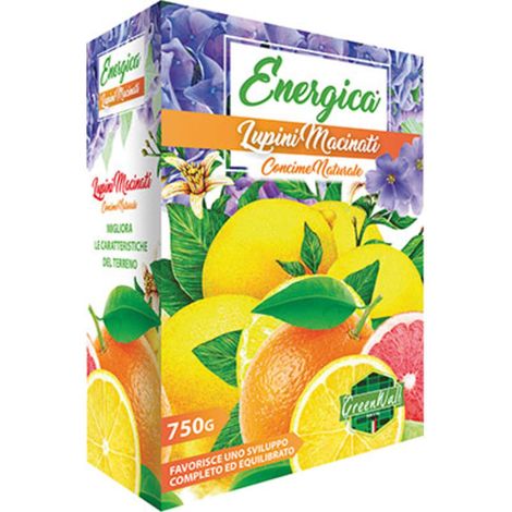 CONCIME GRANULARE LUPINI MACINATI ENERGICA - GR 750 - 6 pezzi
