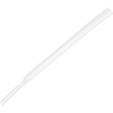 TRU COMPONENTS 1566752 Termoretraibile senza colla Trasparente 2 mm Restringimento:2:1 15 m (1/2)