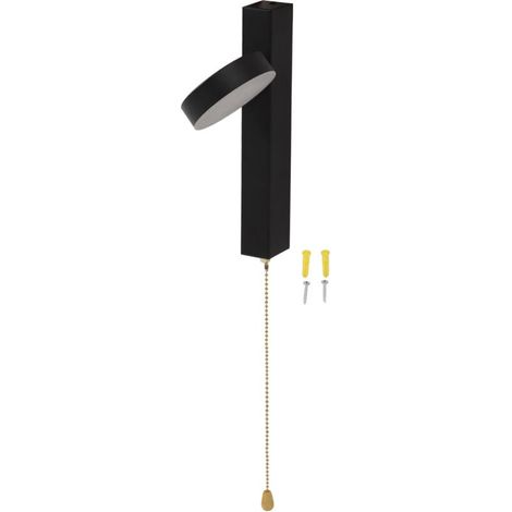 Jeffergarden LED Wall Lights, 3 Color Modes, Modern Style, Aluminum Pull Chain Switch, Modern Wall Sconces for Bedroom Staircase, 85-265V (1/5)