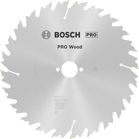 1x Lame Scie Circulaire PRO Woodavec encoches (1/5)