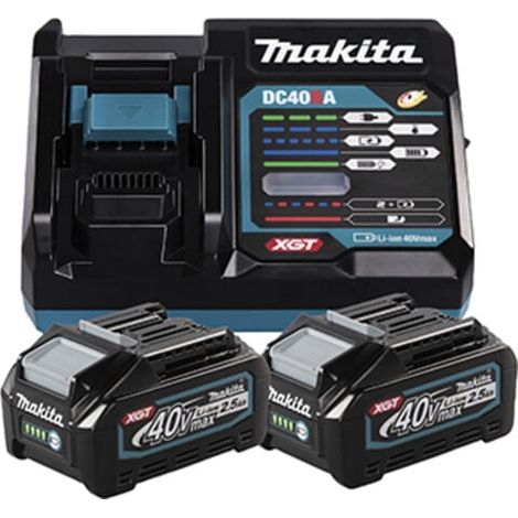 Makita Power Source Kit 40V / 2x 2,5 Ah - 191L76-1 (1/3)