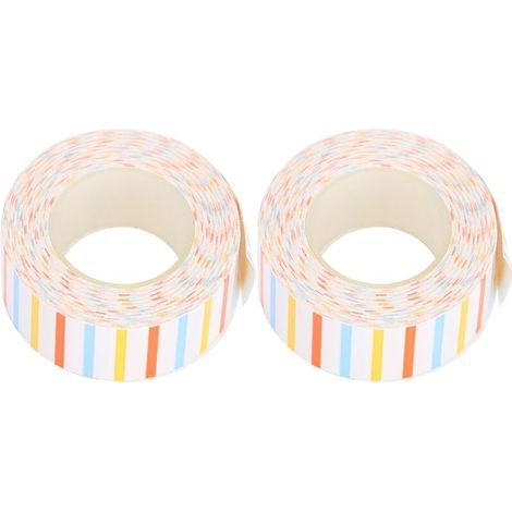 2 Rouleaux de Papier Thermique Adhésif Mignon pour Étiqueteuse KINGJIM/TEPRA LR5C - EQT009 (1/5)