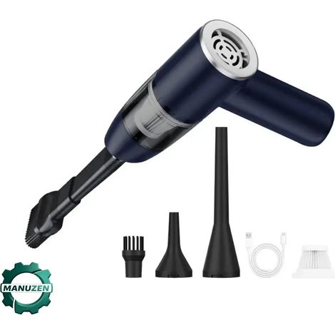 Manuzen - Aspirateur voiture sans fil – Noir (1/3)