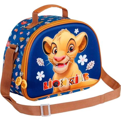 Bolsa portameriendas 3D Little Face El Rey Leon Disney (1/4)
