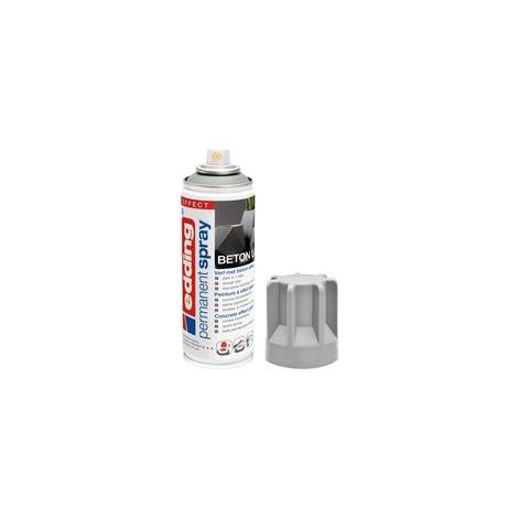 Bombe Peinture Aérosol edding 5200 Effet béton Mat - Spray 200ml