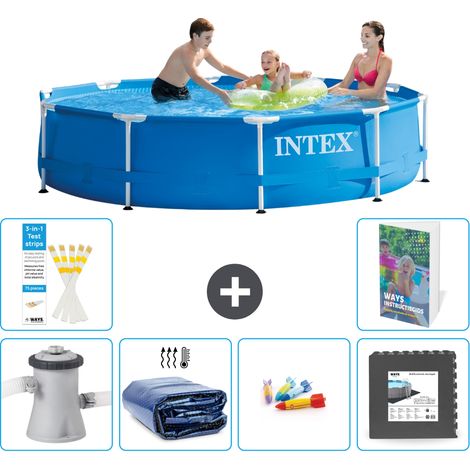 Frame Pool Rund - 305x76 cm - 7-teilig S177