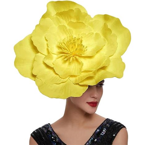 Grand bibi à fleurs pour femme - Accessoires de déclaration pour filles et femmes (1/5)