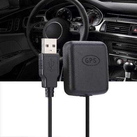 Antenne GPS/GLONASS/Galilée Double Interface USB pour Navigation Voiture Haute Précision