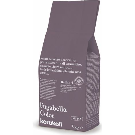 Joint de carrelage Fugabella Color FILL 3 kg by KERAKOLL Coloris KK147 - anciennement 50