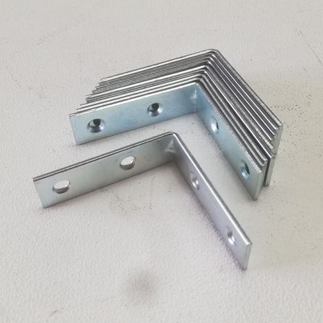 Lastrina ad angolo di rinforzo 30x30x15mm - 10pz (1/2)