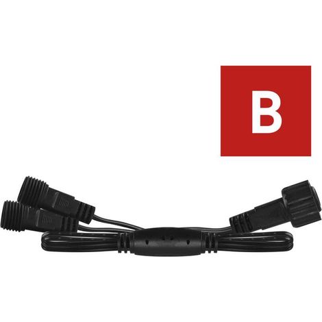 Weihnachtslichterverteiler für Weihnachtsbaumbeleuchtung EMOS T-Adapter (1/3)
