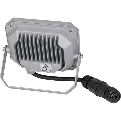 LED Strahler 10W 1.000lm 10cm Anschlussadapter H05RN-F 3G1,0 IP65 (1/2)