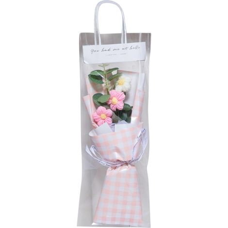 Guirlandes lumineuses roses, sacs cadeaux, bouquets de fleurs séchées de Noël pour le marché nocturne de Thanksgiving, vente en gros pour la Saint-Valentin, décorations de mini-stands de Noël, cadeaux (1/2)