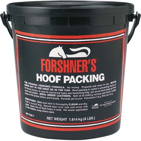 Farnam émollient d'EMBALLAGE pour le soin du sabot en particulier de la sole et de la tranche 1,8 kg