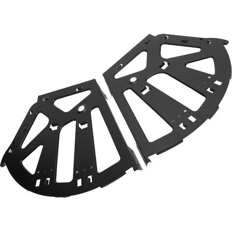 Scharnier für Schuhschrank aus kaltgewalztem Stahl, schwarz, mit 3-stufiger drehbarer Schublade (1/5)