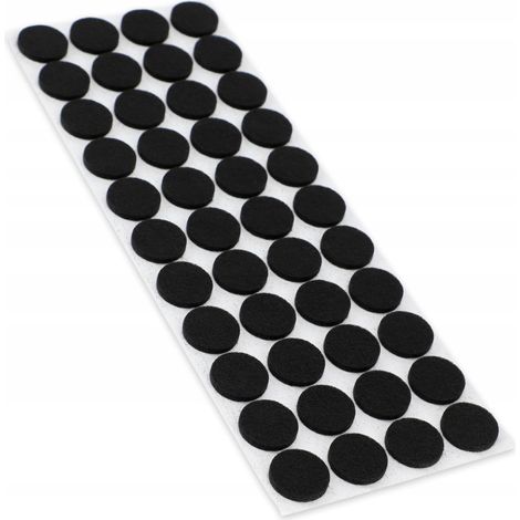 KADAX 44x Deslizadores de fieltro para muebles y sillas, juego autoadhesivo, grueso (1/5)