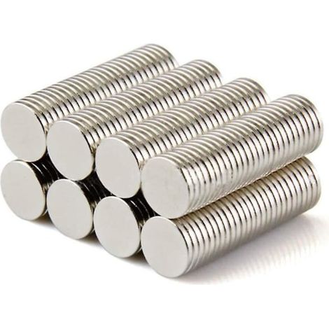 100 st Neo Neodymium Stark Magneter för Modeller, Hantverk (1/4)